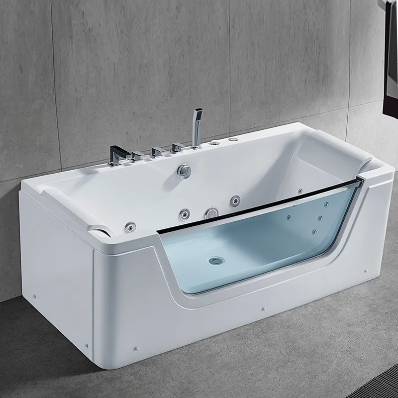 Home Bathroom Jacuzzi Tub - Baignoire Jacuzzi Intelligente en Acrylique Double