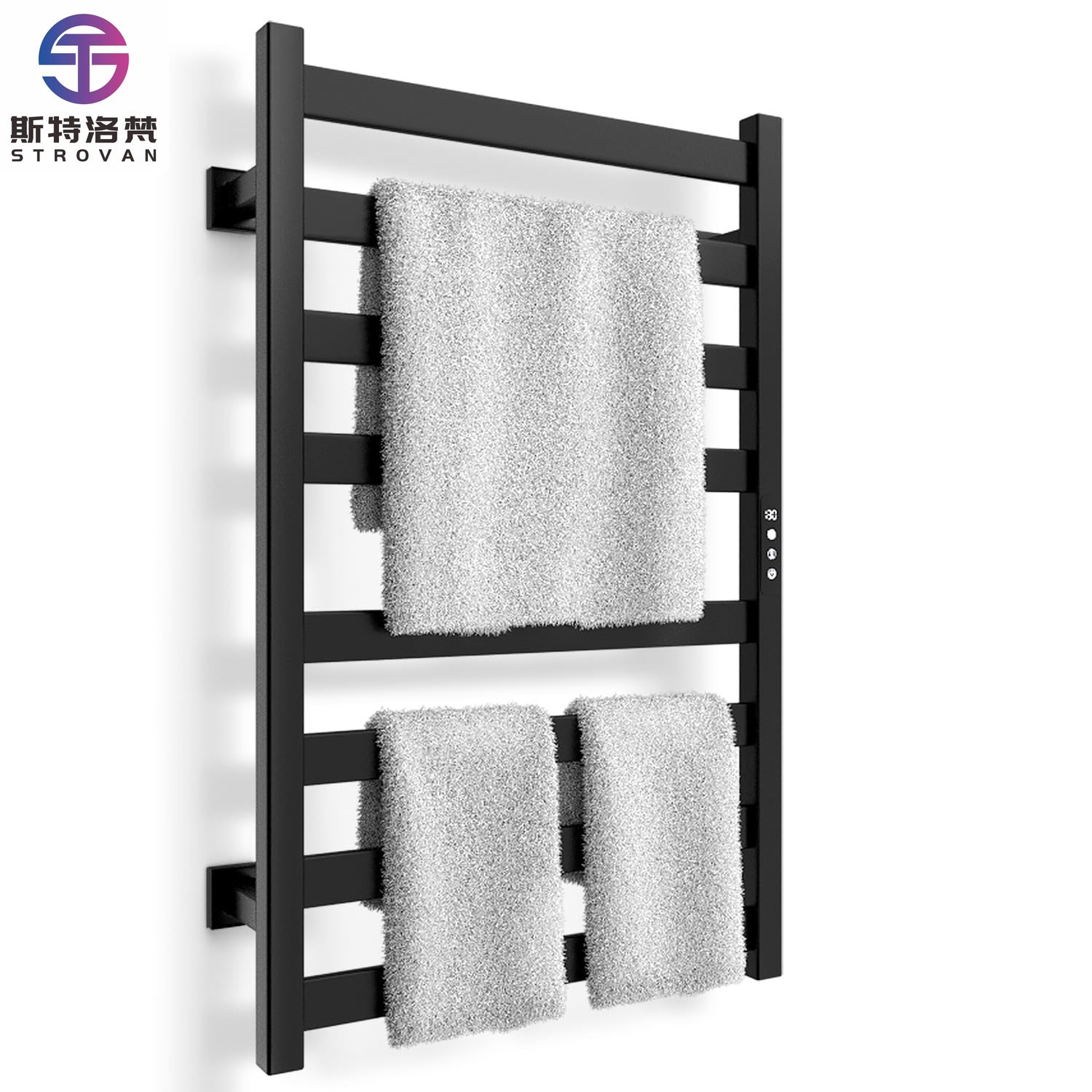 Towel Bar Stainless - Sèche-serviettes chauffant en acier inoxydable 201,