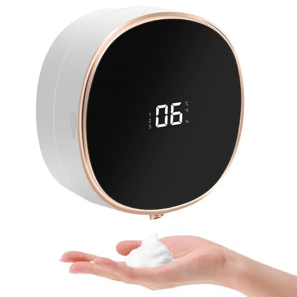 Home Bathroom Wall Soap Dispenser - Distributeur de savon électrique avec bouton