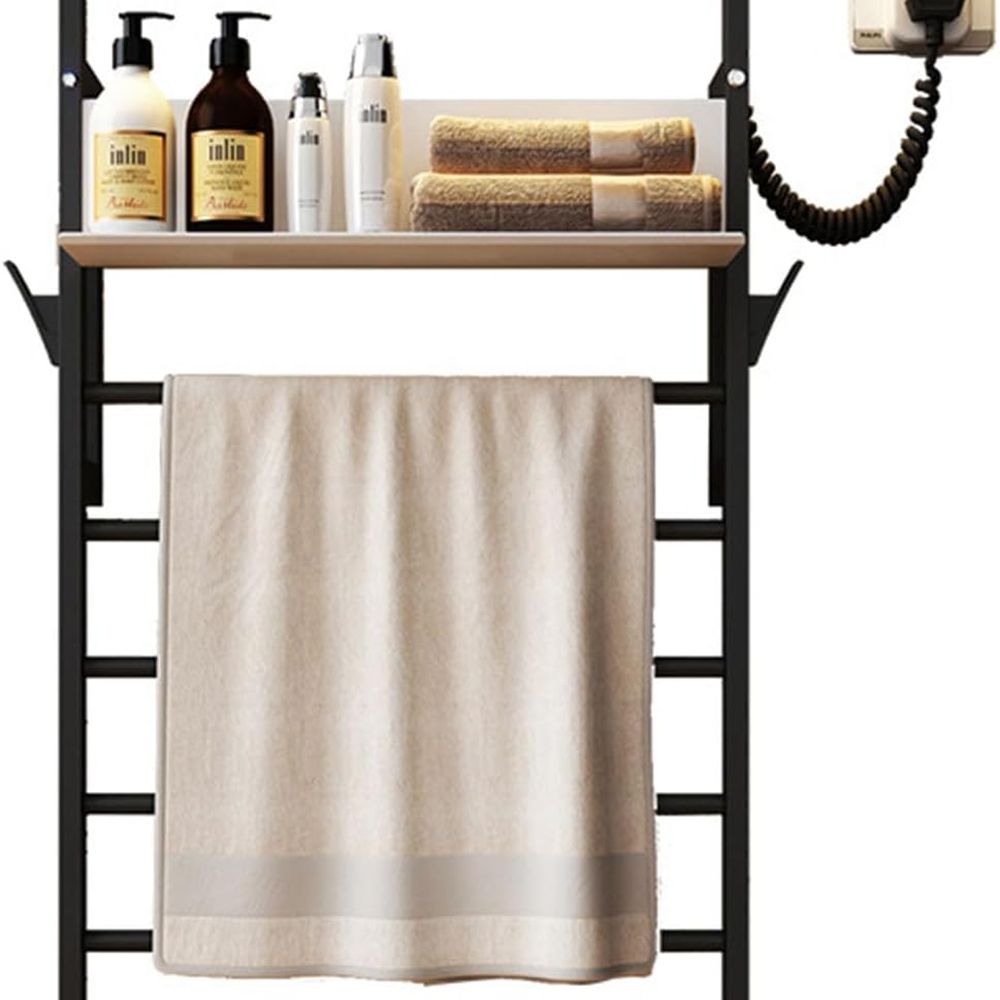 Towel Warmer Electric - Chauffe-serviettes électrique, porte-serviettes chauds mural pour