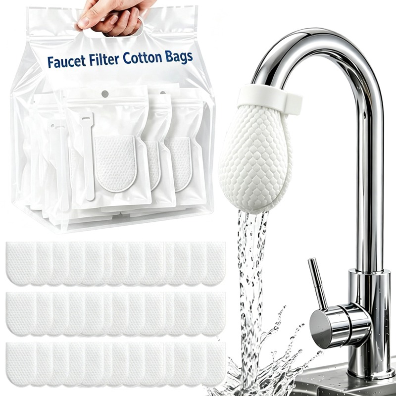 Home Bathroom Taps - 300/30x Sacs filtrants en coton pour