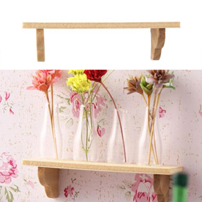 Home Bathroom Model - Étagère murale en bois pour maison