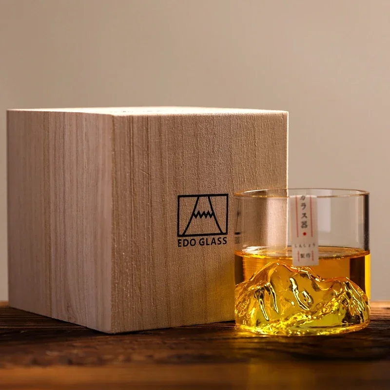 Yamazaki Home Bathroom Storage - Verre à whisky de montagne 3D