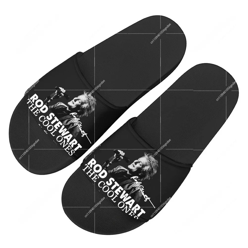 Home Bathroom Lights - Rod Stewart Pop Music Rock Slippers,