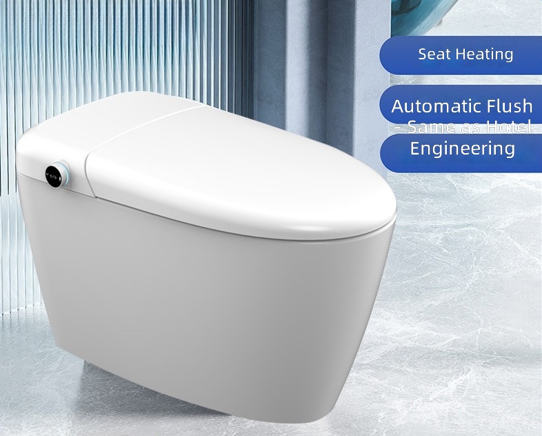Home Bathroom Toilet - Siège de toilette intelligent chauffant, chasse