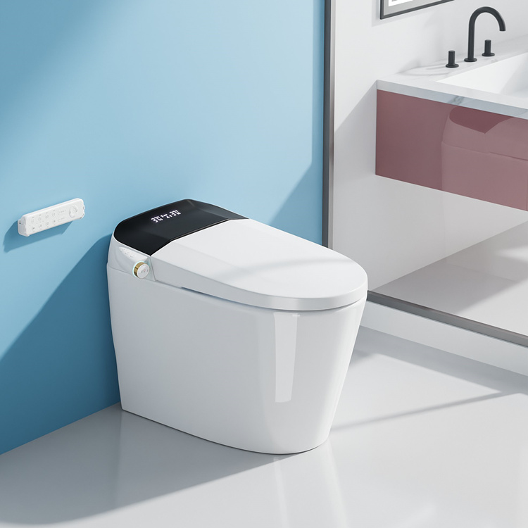 Home Bathroom Toilet - WC intelligent à capteur de chasse