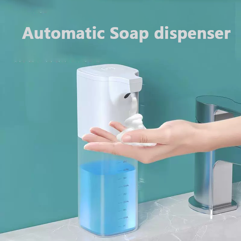 Home Bathroom Wall Soap Dispenser - Distributeur de mousse à induction intelligent,