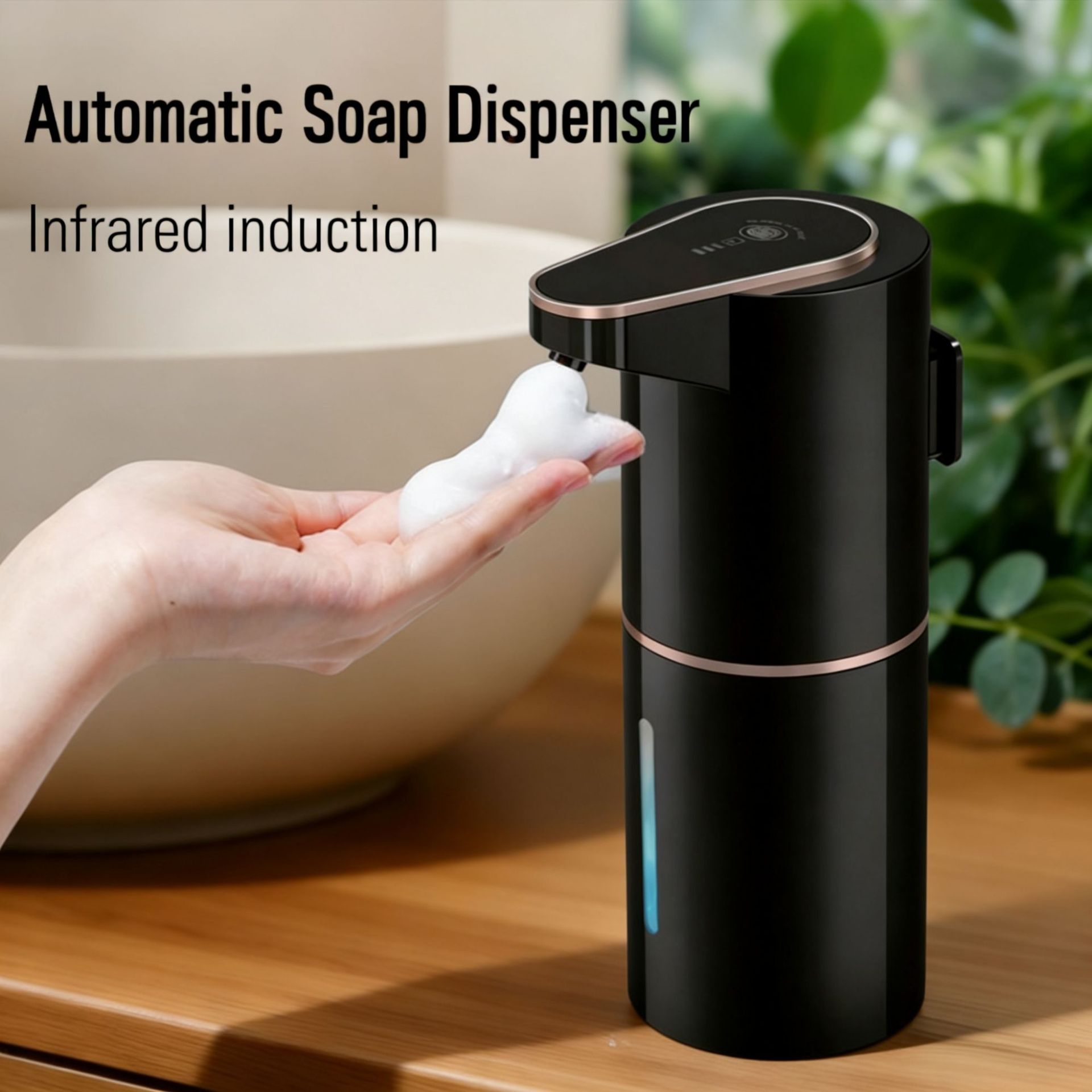 Home Bathroom Wall Soap Dispenser - Distributeur de savon électrique automatique à