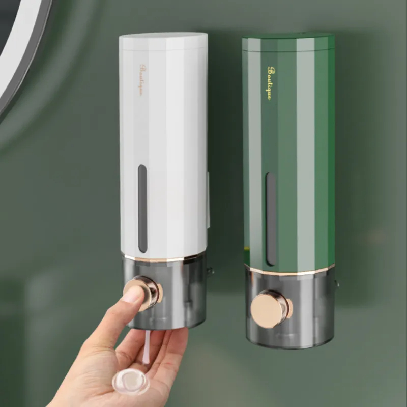 Home Bathroom Wall Soap Dispenser - Distributeur de savon liquide pour salle