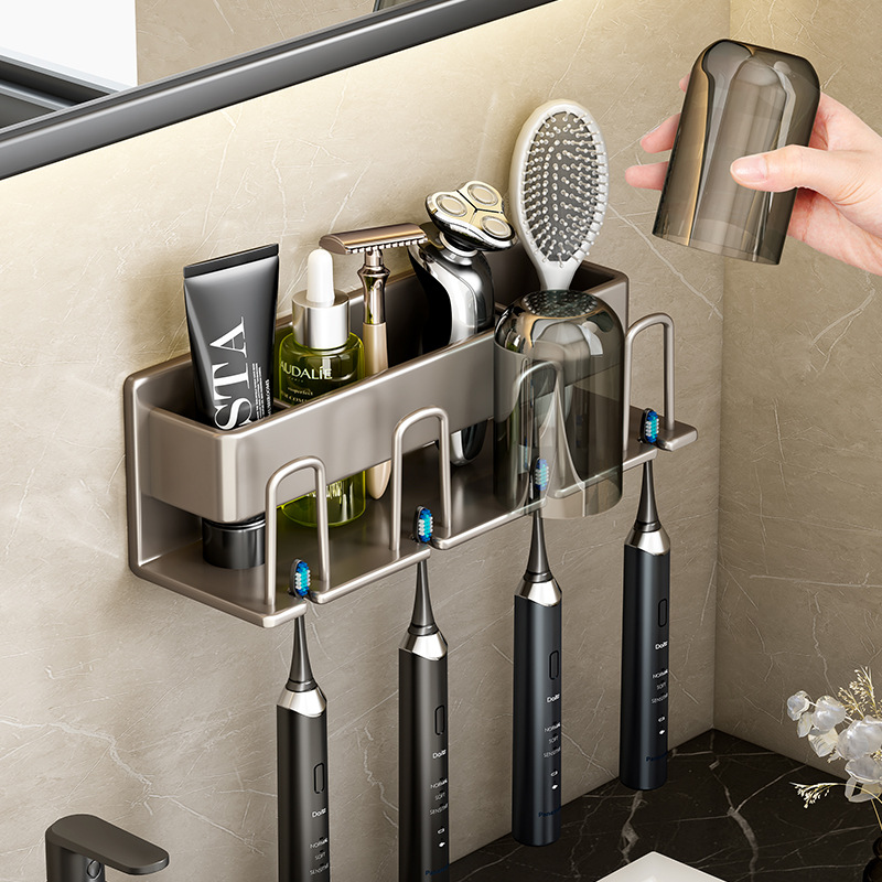 Tiny Home Bathroom Kit - Étagères de salle de bain murales,