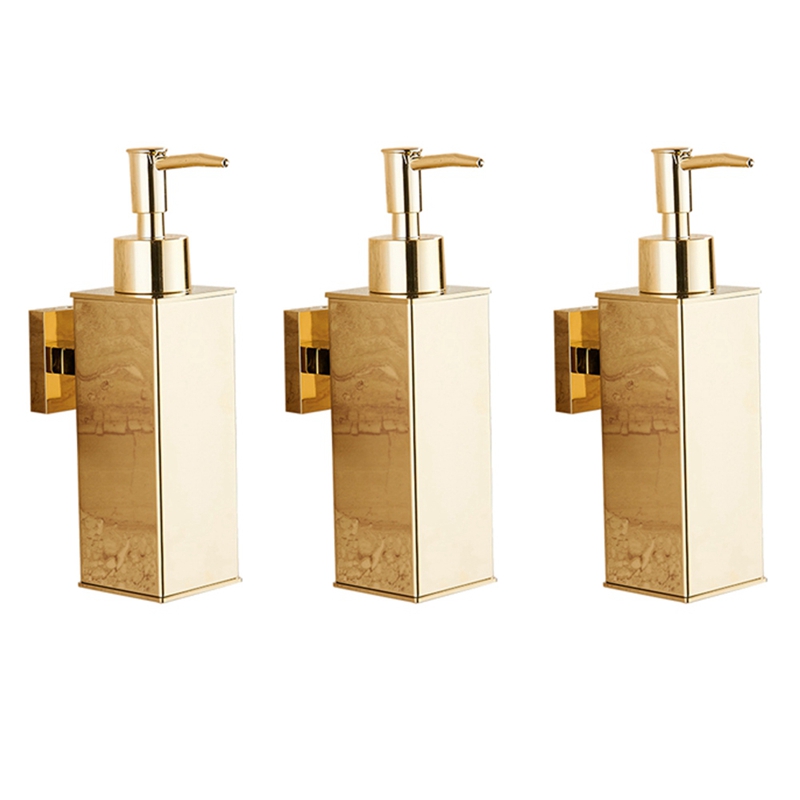 Home Bathroom Wall Soap Dispenser - Distributeur de liquide Regina, 3 bouteilles