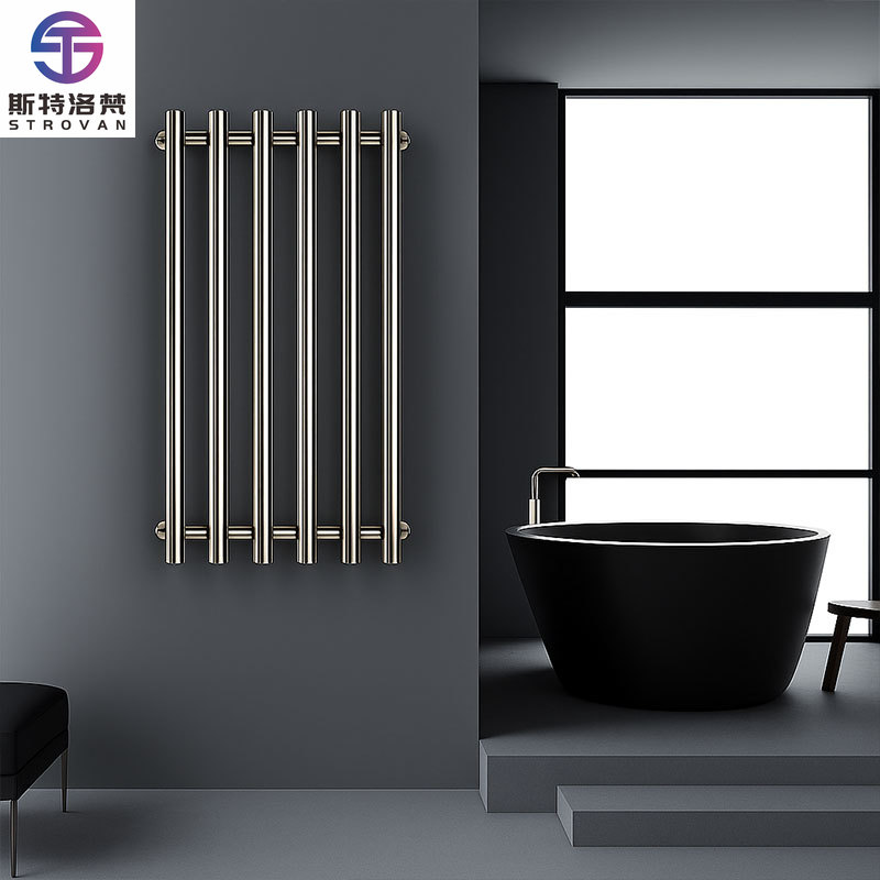 Towel Bar Stainless - Sèche-serviettes chauffant vertical en acier inoxydable,