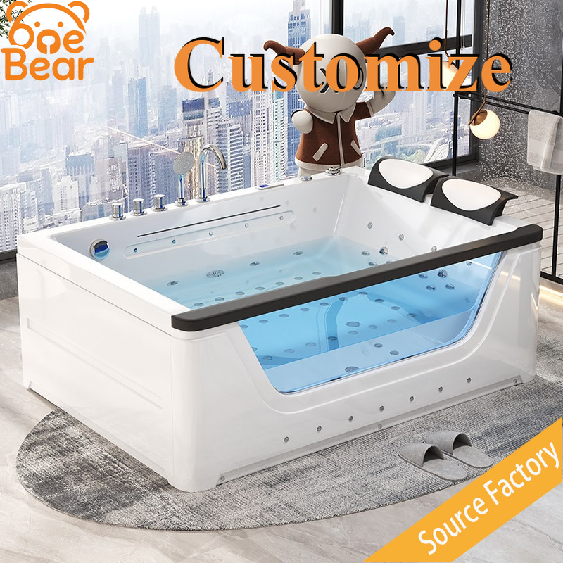 Jacuzzi acrylique pour 2 perso - Home Bathroom Jacuzzi Tub avis et prix