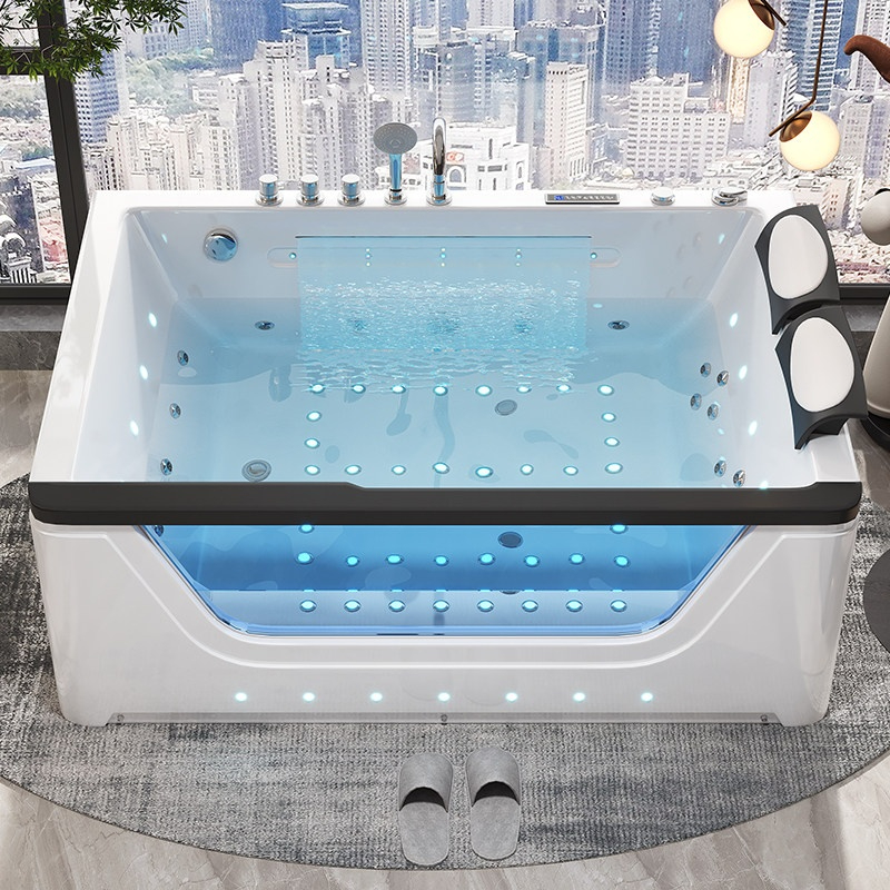 Jacuzzi acrylique pour 2 perso - Home Bathroom Jacuzzi Tub avis et prix