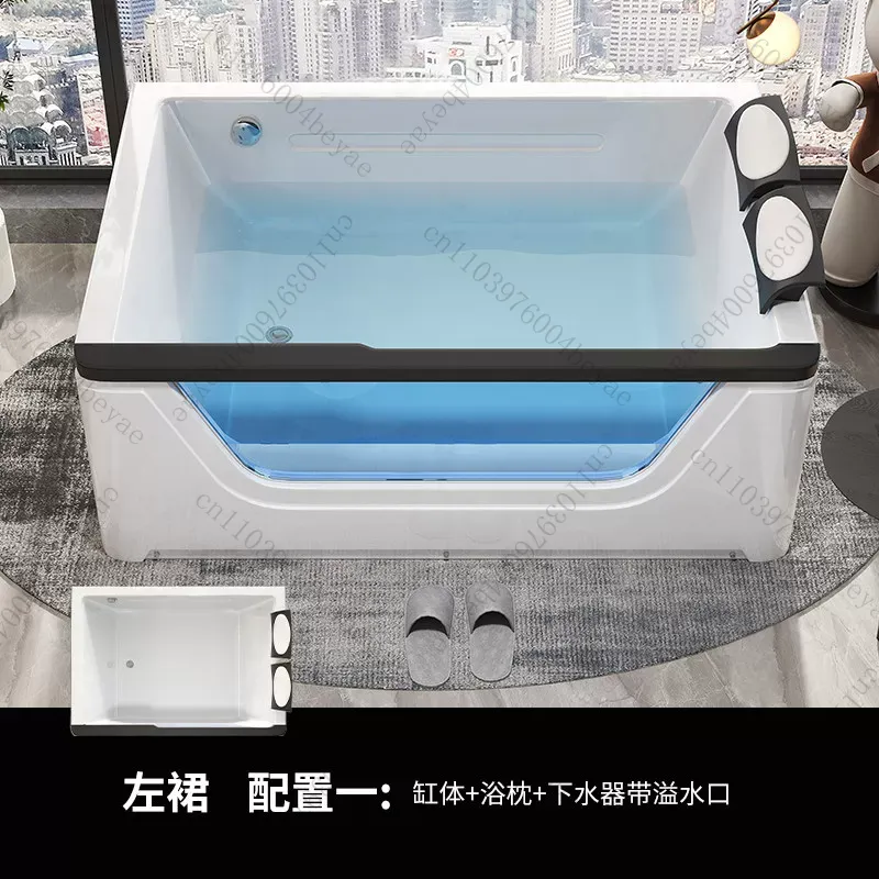 Jacuzzi acrylique pour 2 perso - Home Bathroom Jacuzzi Tub avis et prix