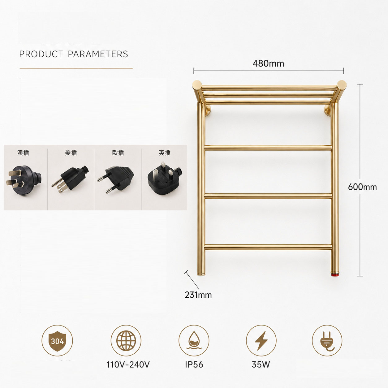 Nouveau Porte-serviettes élect - Towel Warmer Electric avis et prix