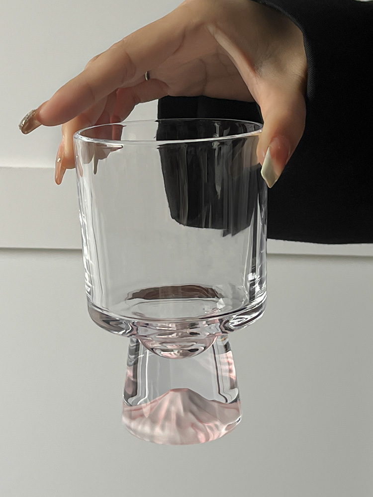 Verre à pied haut en verre Ros - Yamazaki Home Bathroom Storage avis et prix