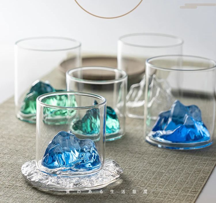 Corlor montagne verre verre Tr - Yamazaki Home Bathroom Storage avis et prix