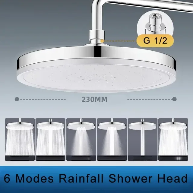Nouvelle Pomme de Douche Pluie - Home Bathroom Taps avis et prix