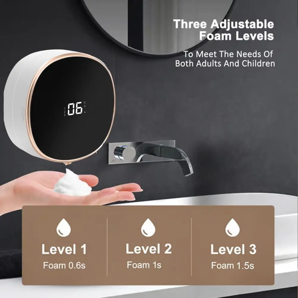 Distributeur de savon électriq - Home Bathroom Wall Soap Dispenser avis et prix