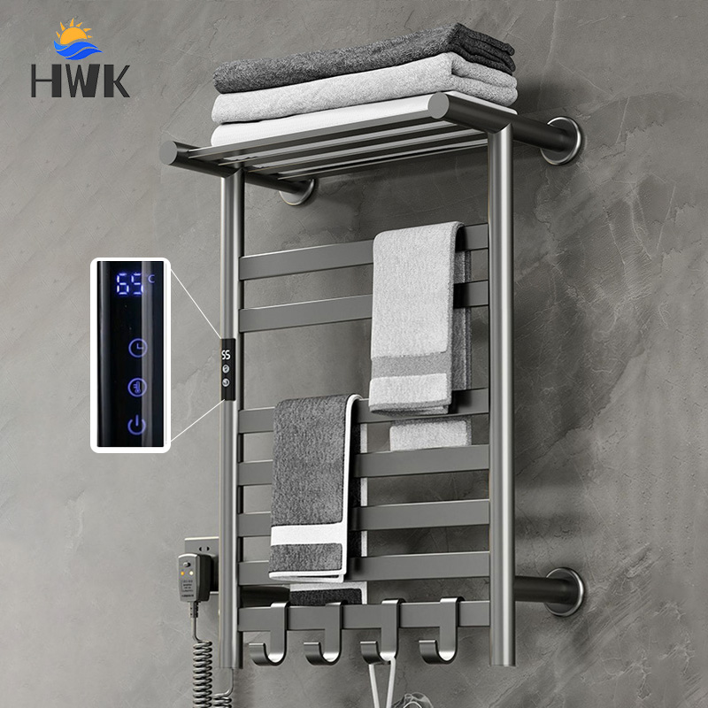 Sèche-serviettes noir/blanc/gr - Towel Warmer Electric avis et prix