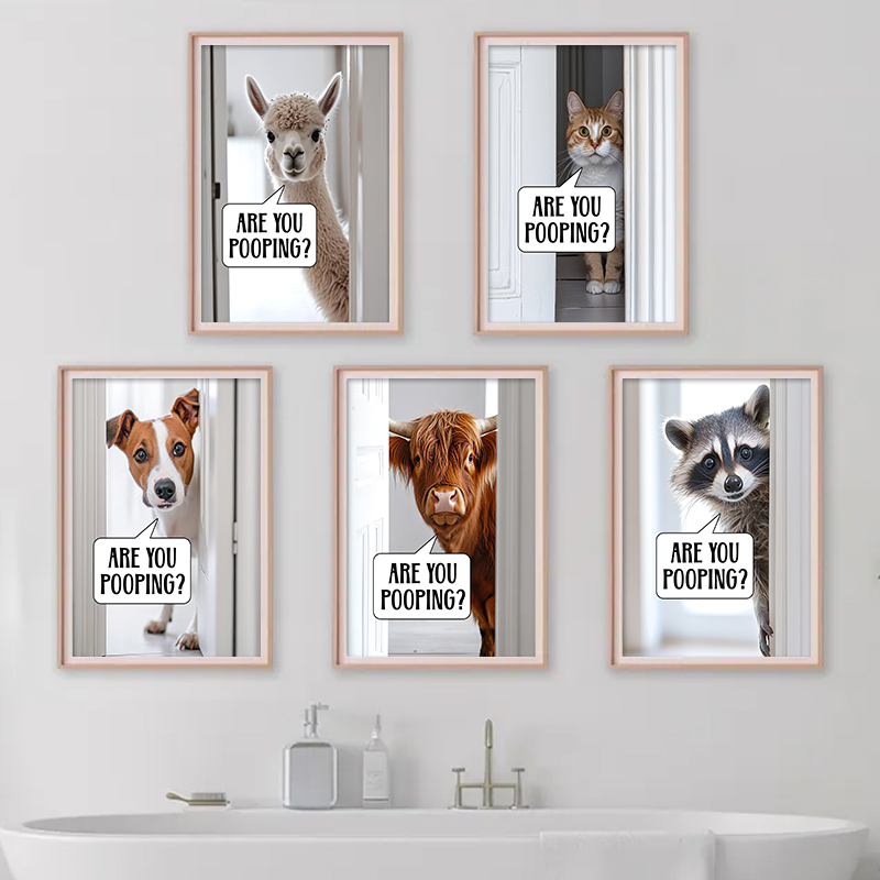 Affiche d'art créative en mouv - Home Bathroom Trends avis et prix