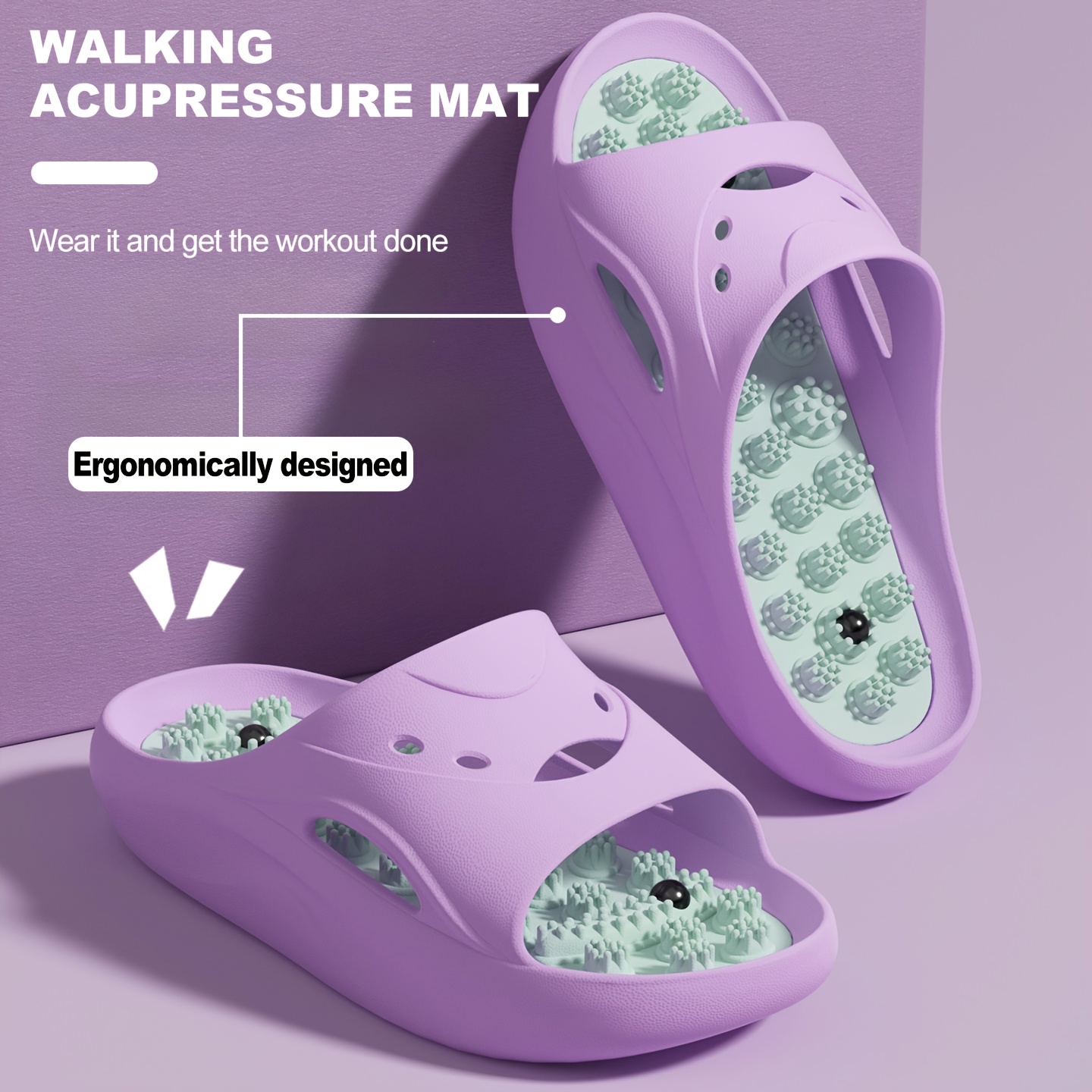 Chaussons de massage EVA pour  - Home Outdoor Bathroom avis et prix