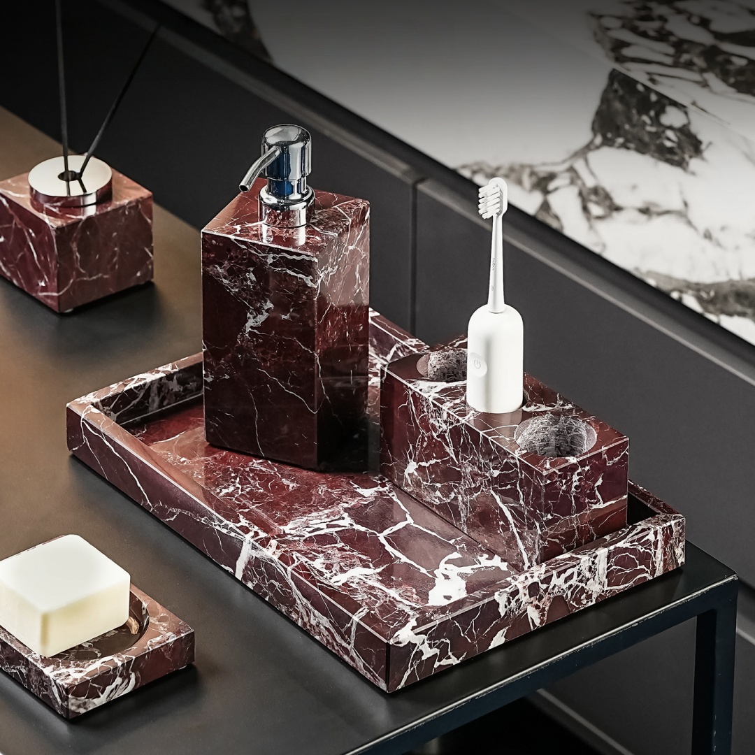 Cristal naturel de luxe Rosa L - Tiny Home Bathroom Kit avis et prix