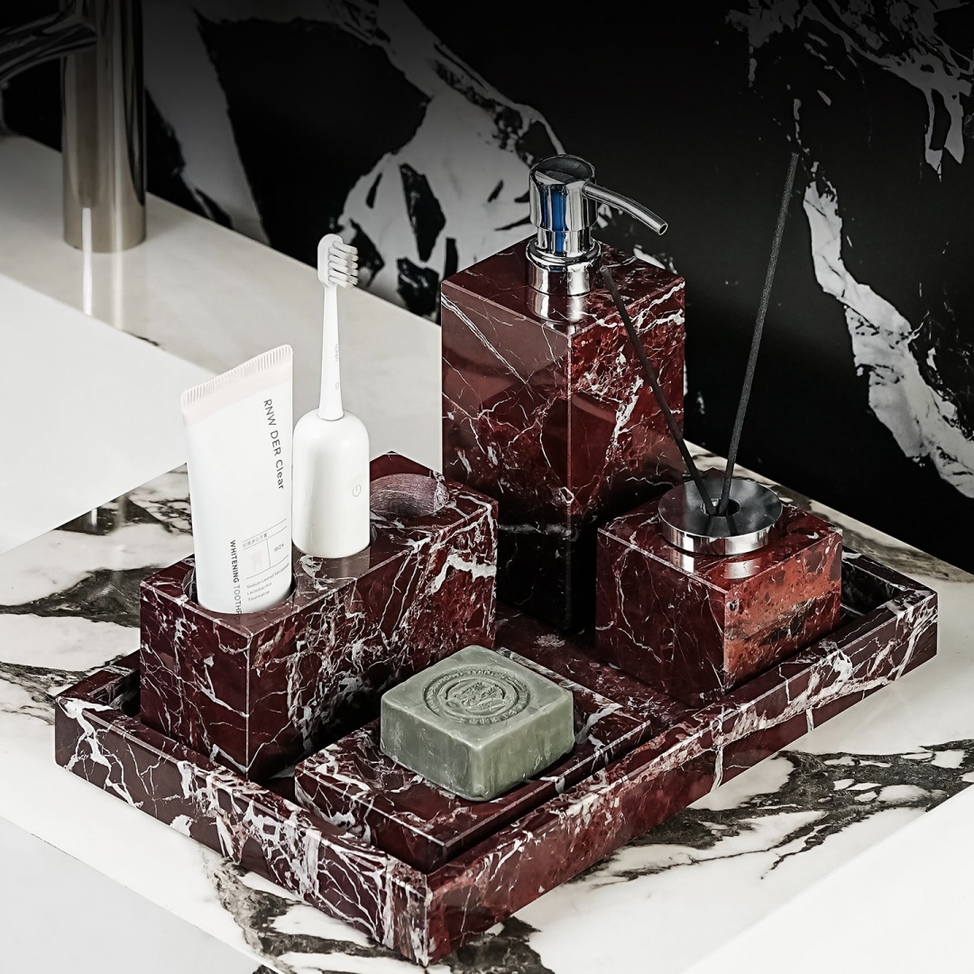 Cristal naturel de luxe Rosa L - Tiny Home Bathroom Kit avis et prix