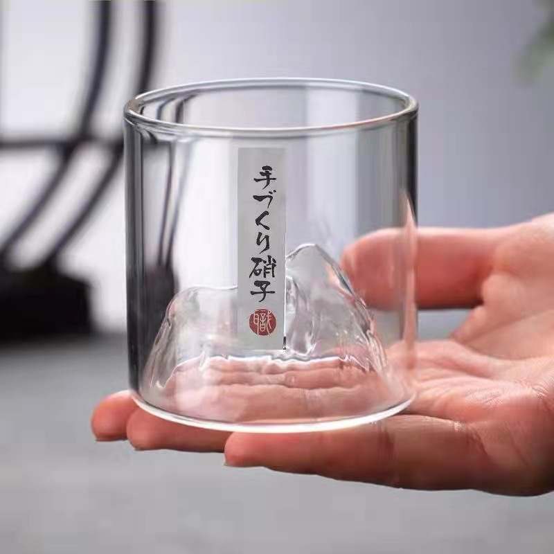 Tasse en verre de montagne Fuj - Yamazaki Home Bathroom Storage avis et prix