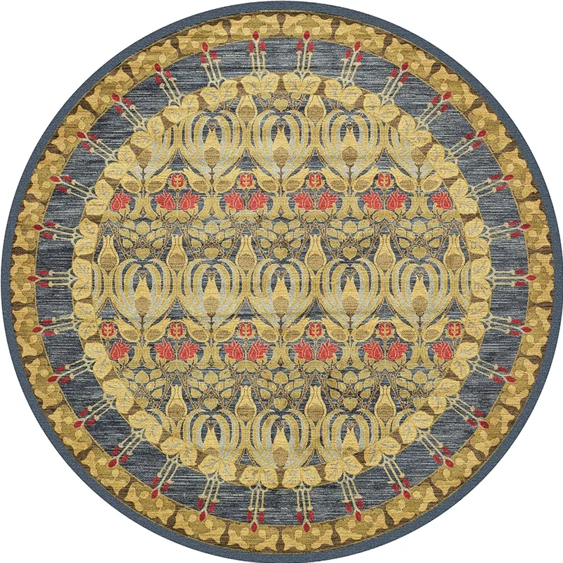 Tapis rond de style persan pou - Home Bathroom Plan avis et prix
