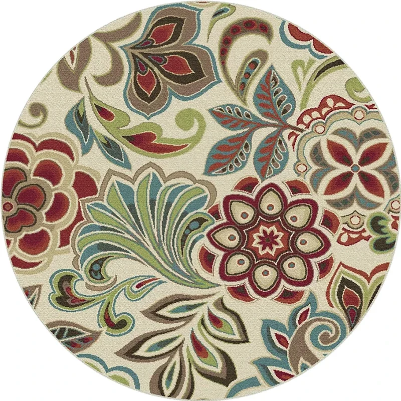Tapis rond de style persan pou - Home Bathroom Plan avis et prix