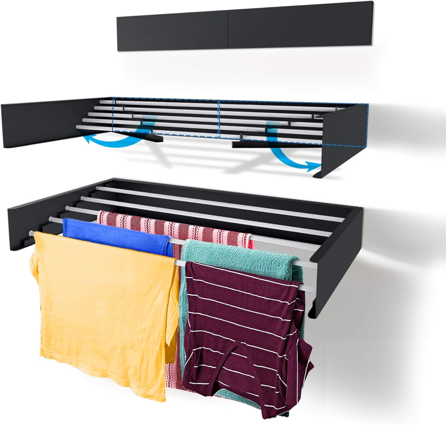 Vaccage de linge mural T1, mét - Towel Bar Stainless avis et prix