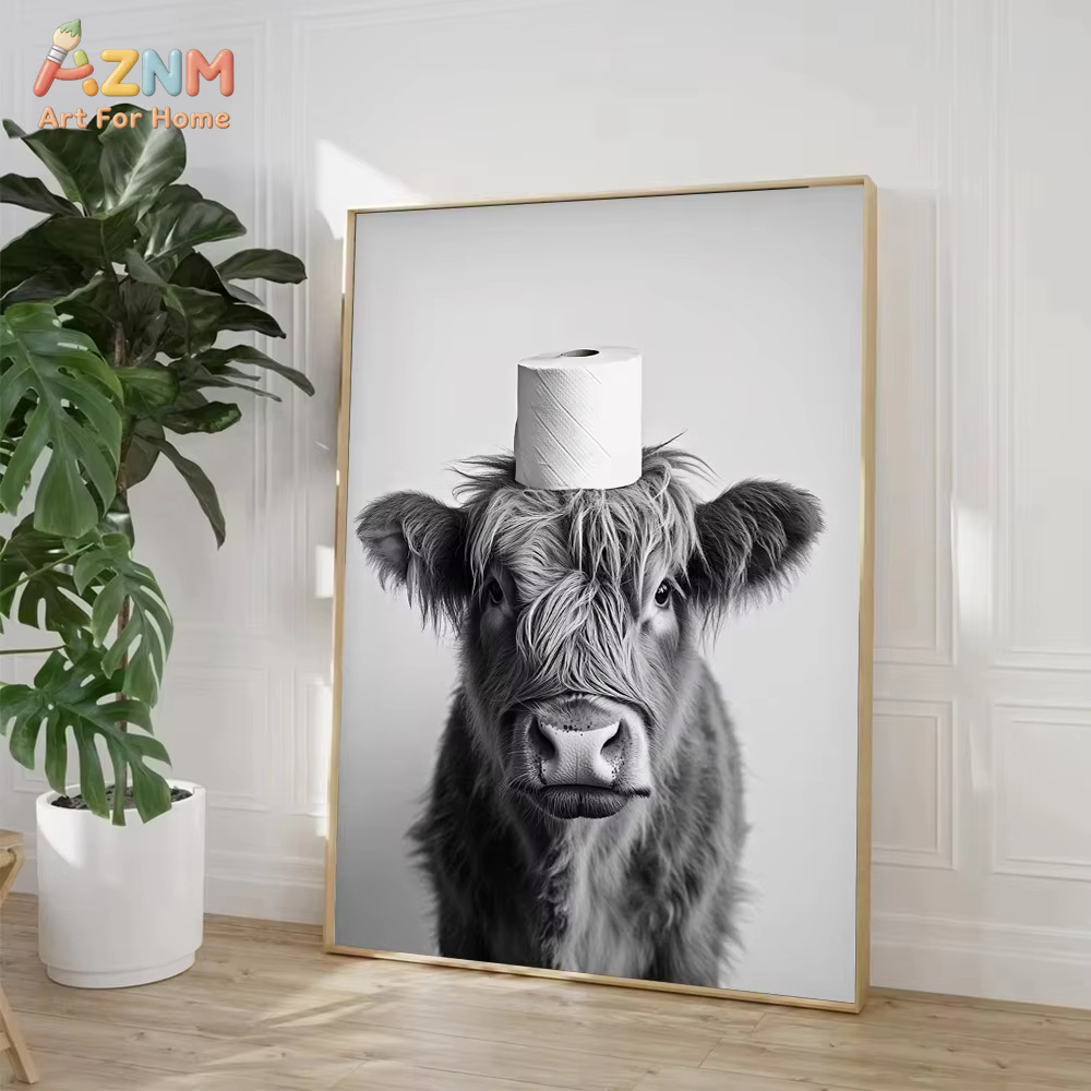 1PC, Tableau sur toile imprimé - Home Bathroom Toilet avis et prix