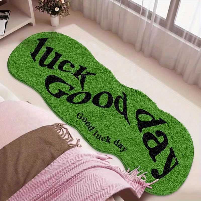 Tapis vert VIKAMA porte la bon - Home Goods Bathroom Rugs avis et prix