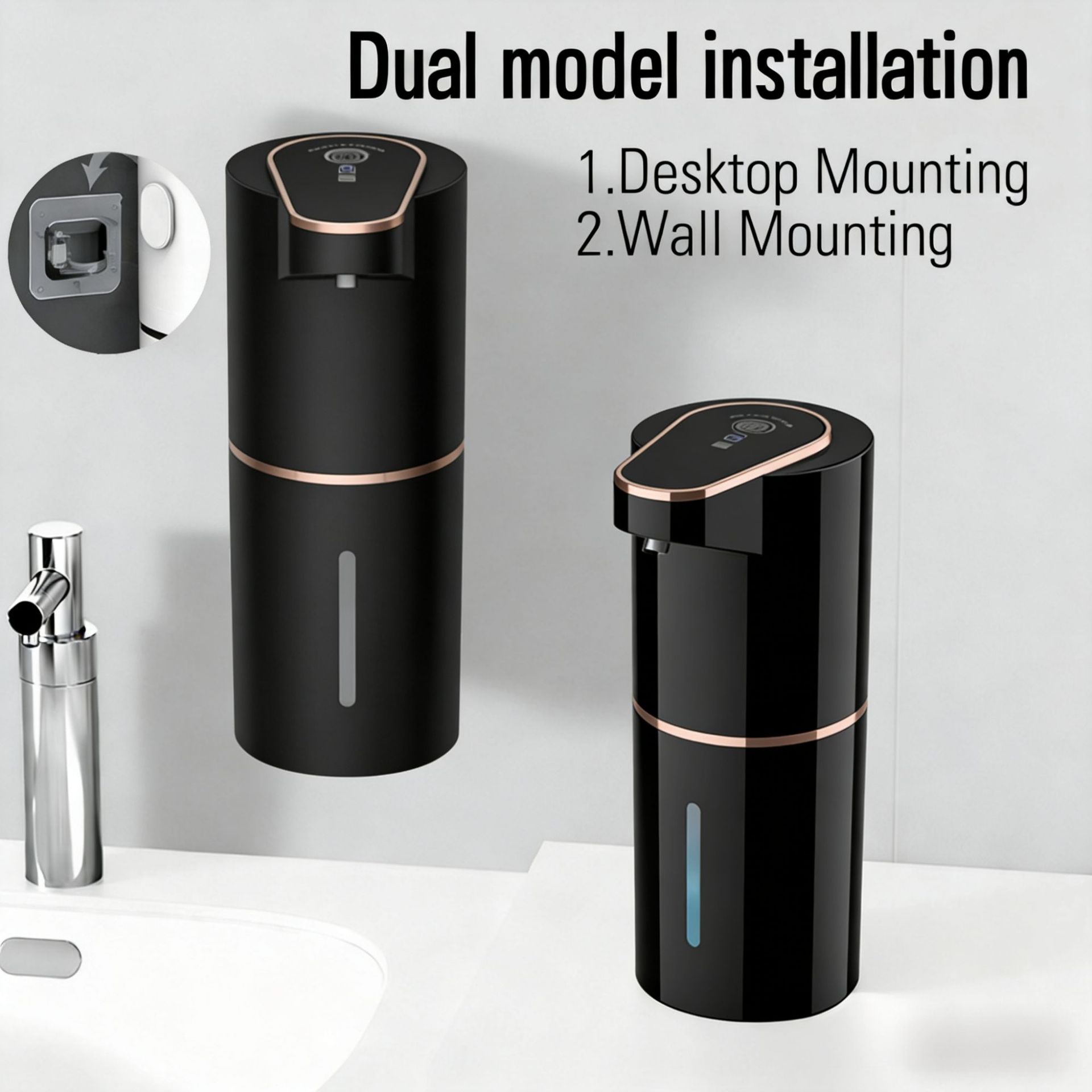 Distributeur de savon électriq - Home Bathroom Wall Soap Dispenser avis et prix