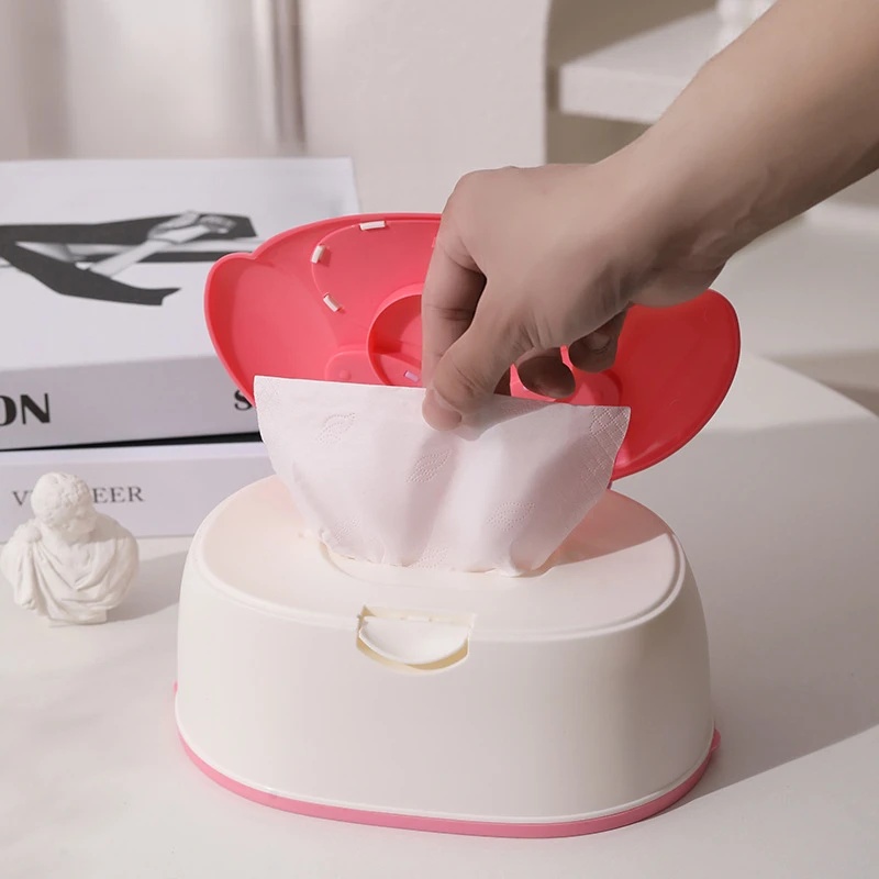 Boîte à mouchoirs rose motif d - Home Bathroom Model avis et prix