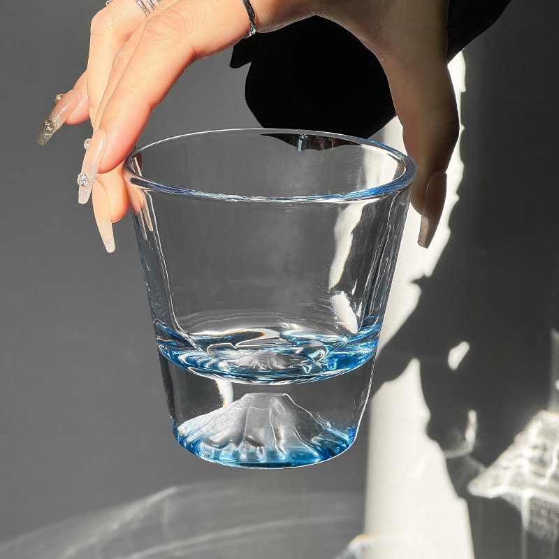 Tasse en verre de montagne Fuj - Yamazaki Home Bathroom Storage avis et prix