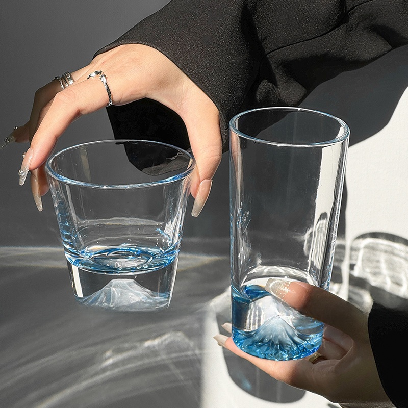 Tasse en verre de montagne Fuj - Yamazaki Home Bathroom Storage avis et prix