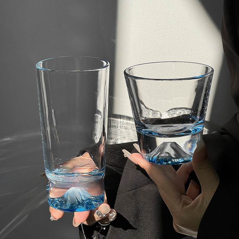 Tasse en verre de montagne Fuj - Yamazaki Home Bathroom Storage avis et prix