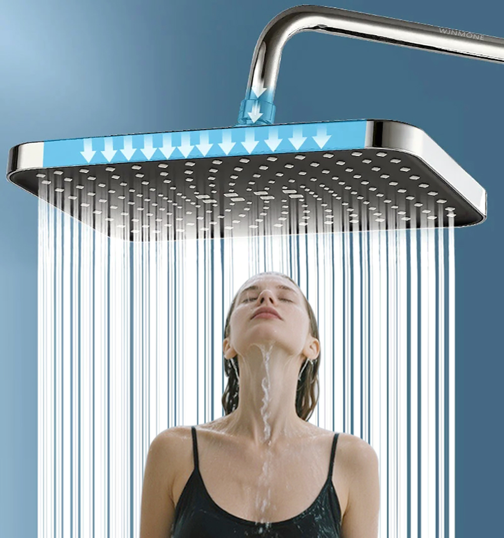 Pommeau de douche à pluie de 1 - Home Bathroom Taps avis et prix