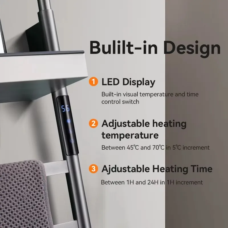 Porte-serviettes chauffant éle - Towel Warmer Electric avis et prix