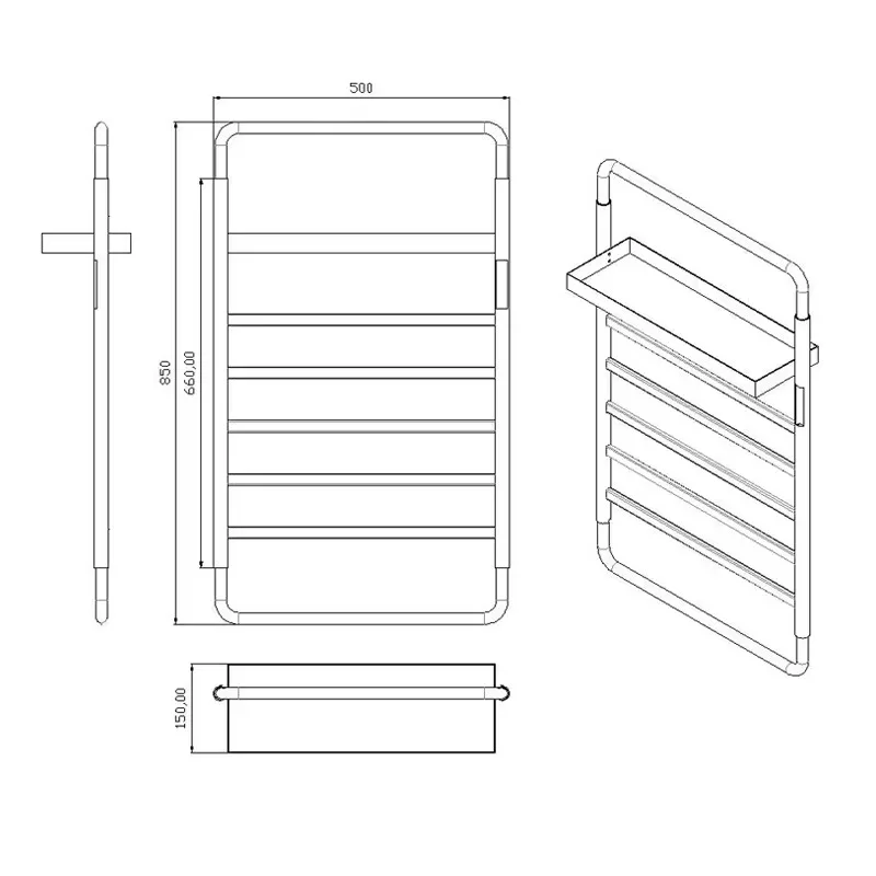 Porte-serviettes chauffant éle - Towel Warmer Electric avis et prix