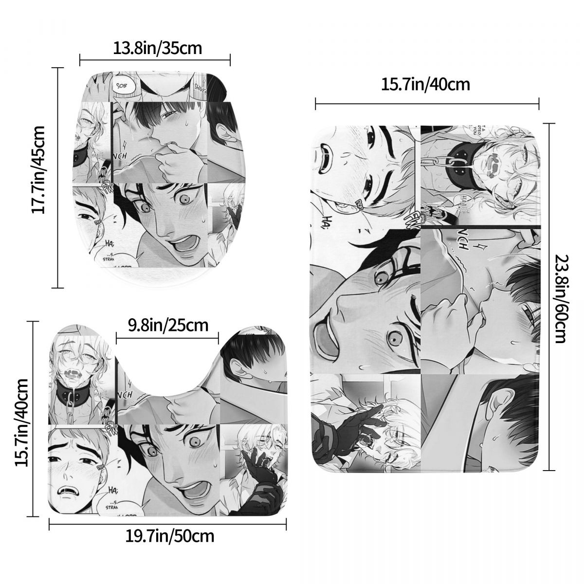 The Good Yaoi Boys – tapis de  - Home Goods Bathroom Rugs avis et prix