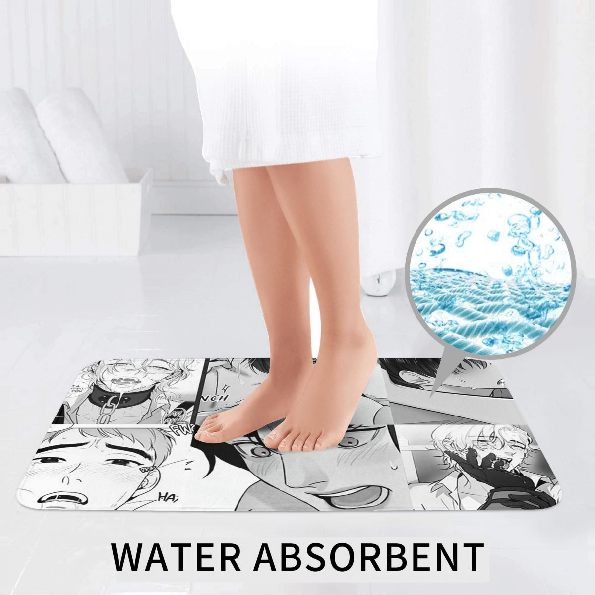 The Good Yaoi Boys – tapis de  - Home Goods Bathroom Rugs avis et prix