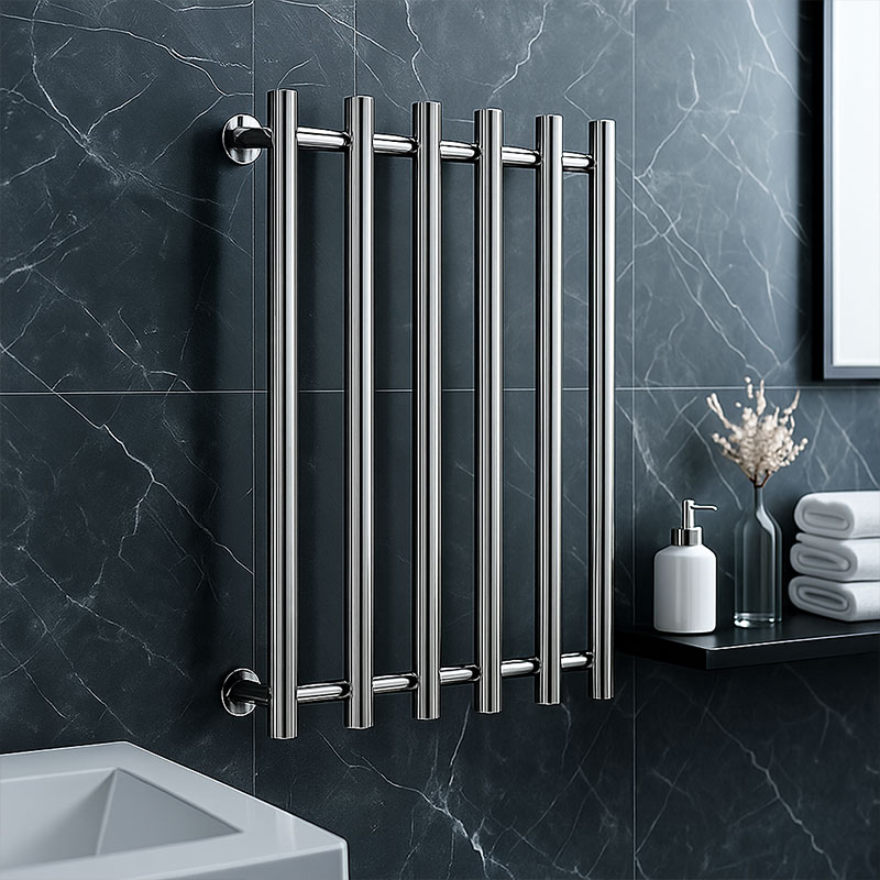 Sèche-serviettes chauffant ver - Towel Bar Stainless avis et prix