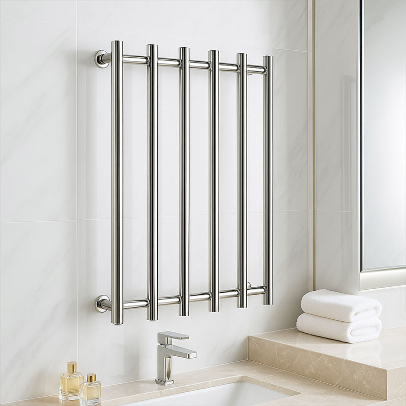 Sèche-serviettes chauffant ver - Towel Bar Stainless avis et prix