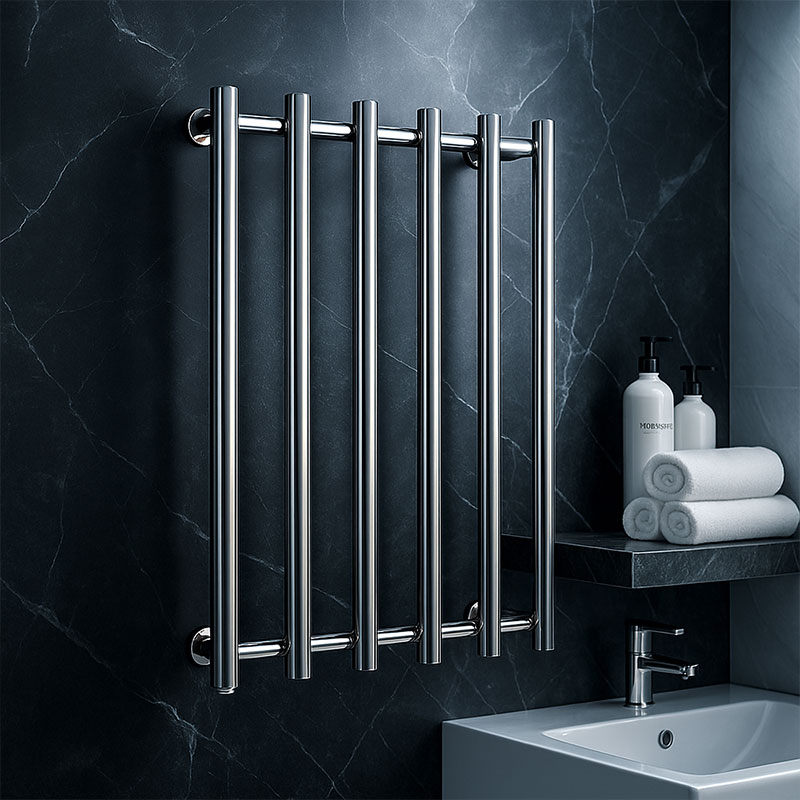 Sèche-serviettes chauffant ver - Towel Bar Stainless avis et prix