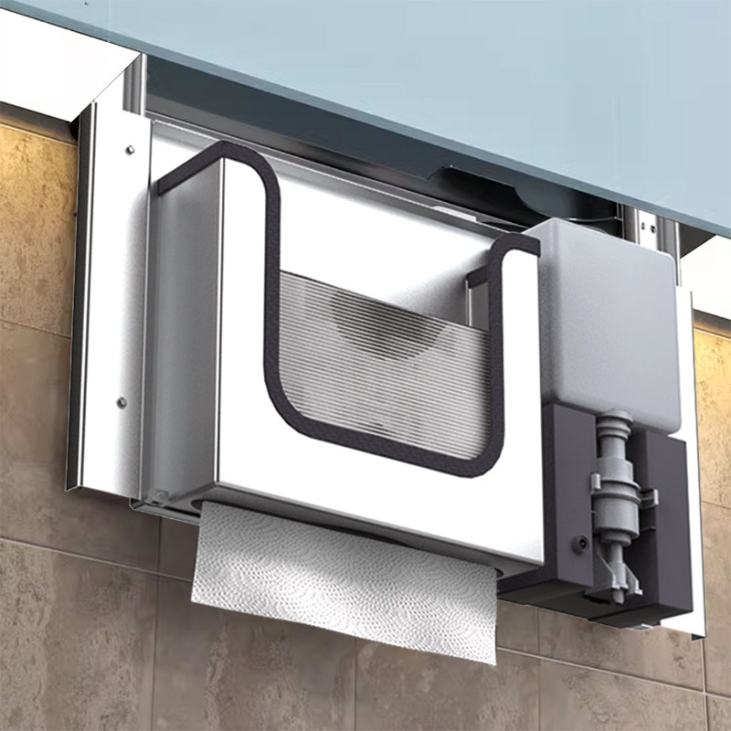 Distributeur de papier essuie- - Home Bathroom Wall Soap Dispenser avis et prix