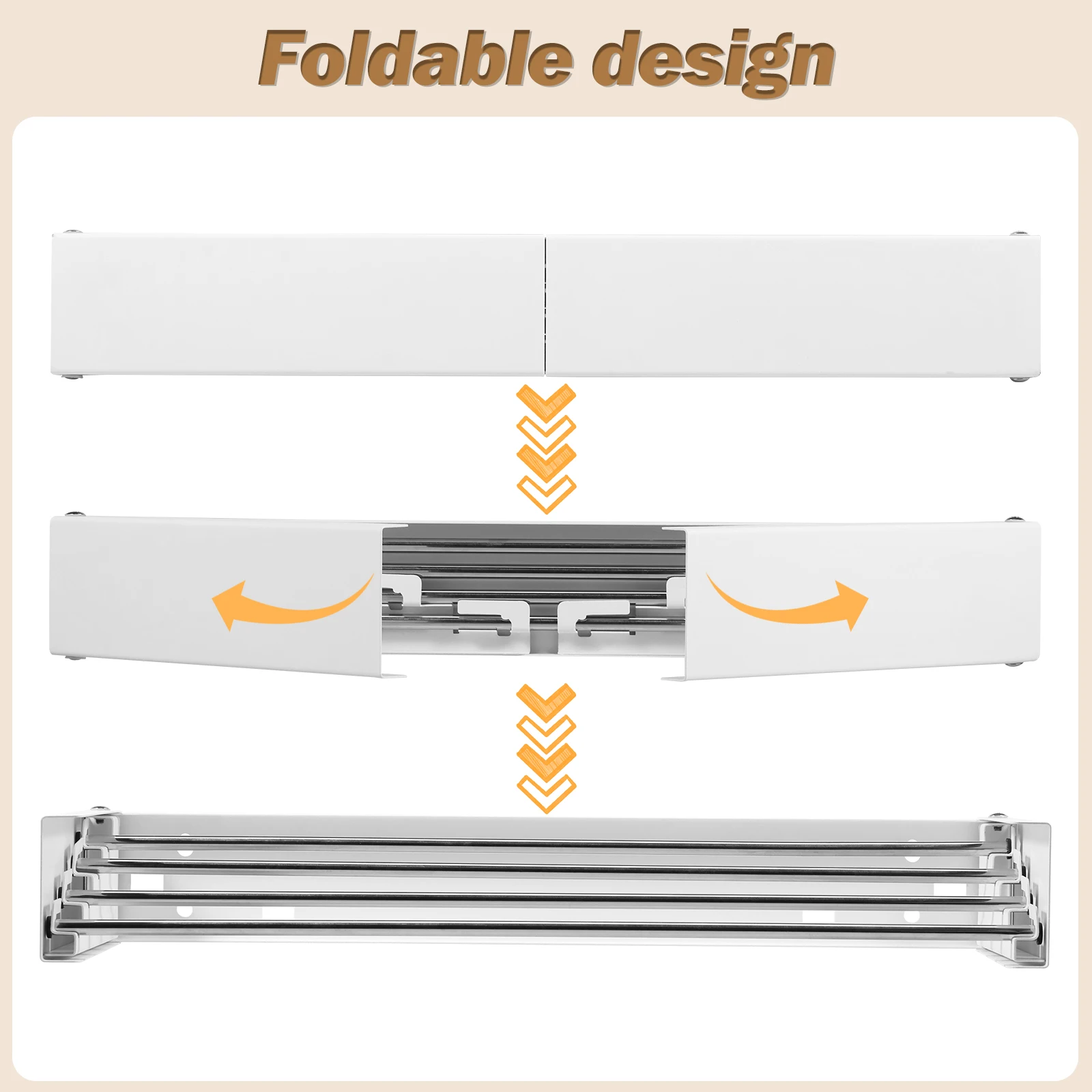 Séchoir à linge pliable mural  - Towel Bar Stainless avis et prix